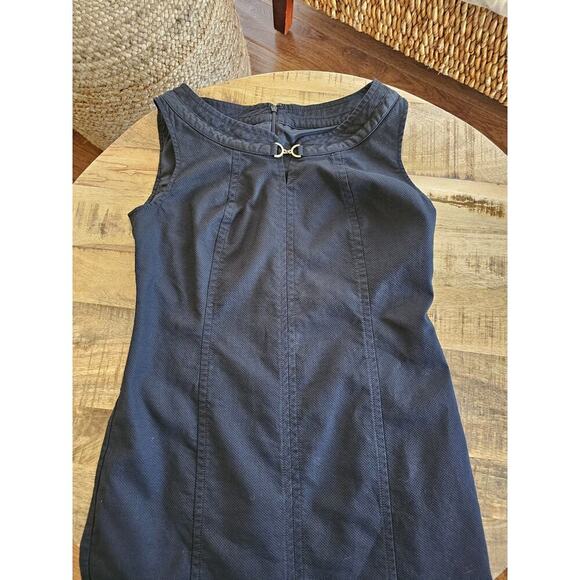 Talbots Textured Sheath Lined Dress Women’s Size 10P Elegant Career Party - Picture 2 of 8